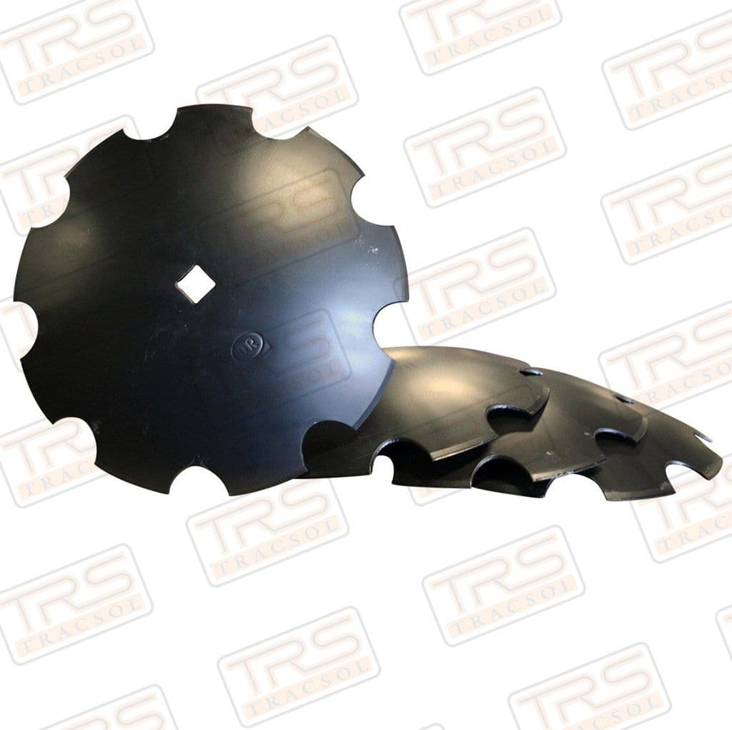 4-Pack 16-Inch Replacement Harrow Notched Disc Blades