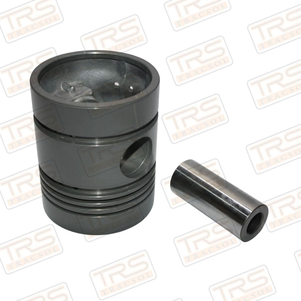 Piston & Pin Massey Ferguson 385 (5-Ring, Black)